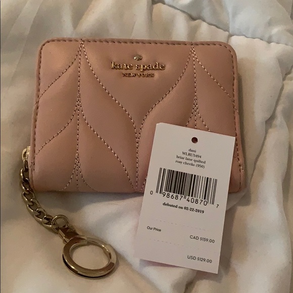 kate spade Handbags - Kate Spade briar lane quilted keyring wallet